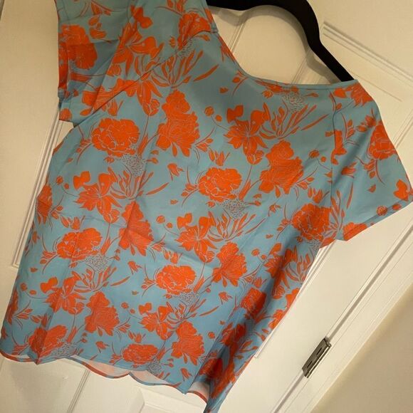 Two 2 NORACORA blouses small shirt sleeve - Picture 6 of 9